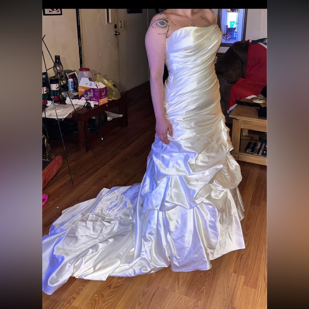 Corset wedding dress